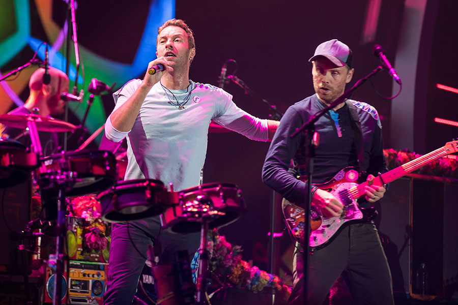 5. Поп-рок группа Coldplay, $88 млн