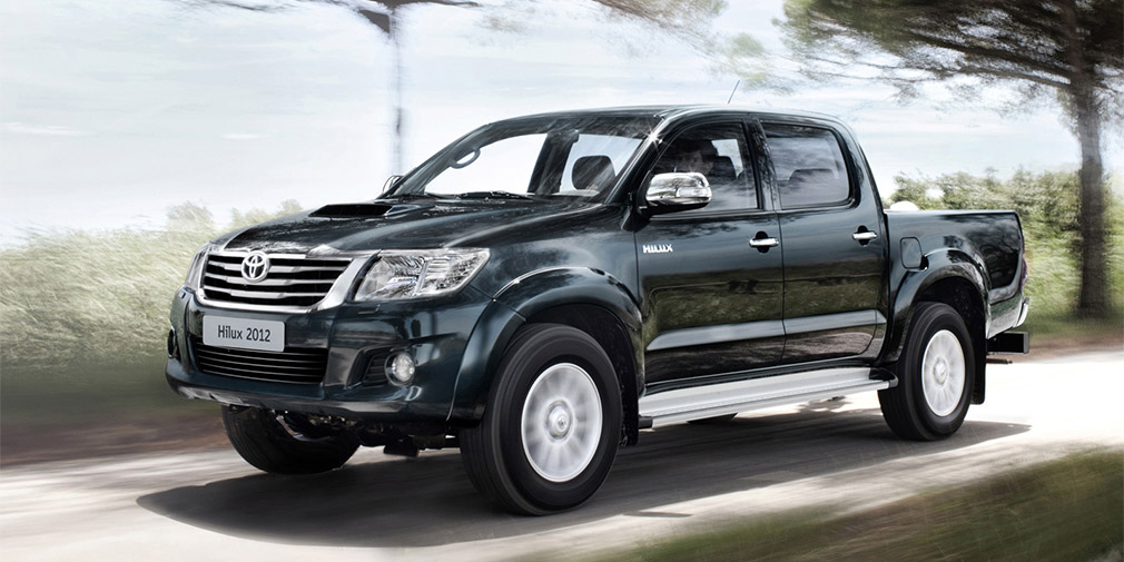 2. Toyota Hilux &mdash; 99,55%