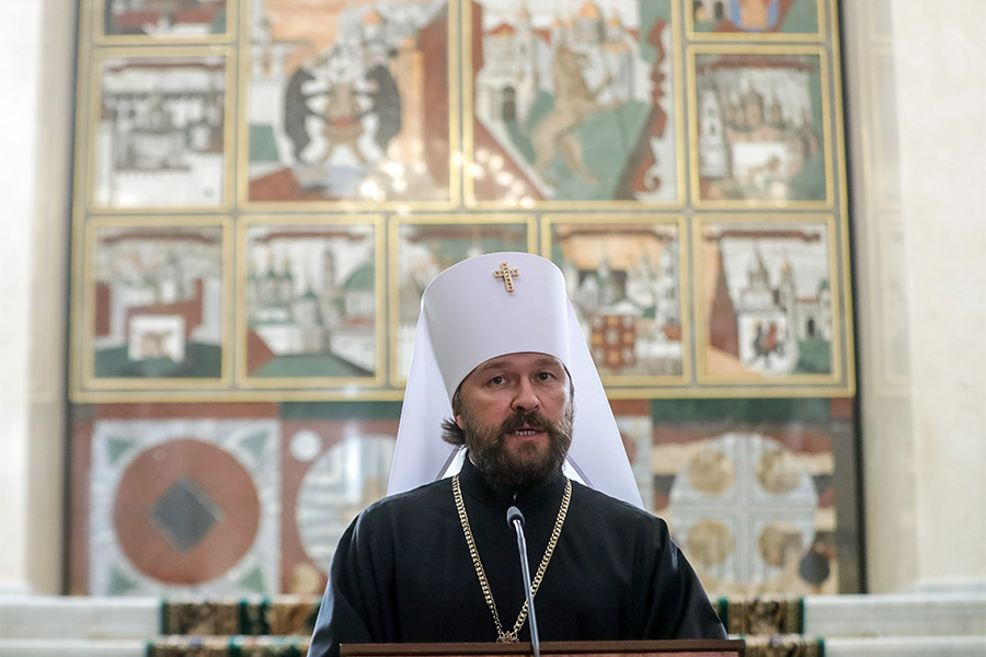 Председатель отдела внешних церковных связей Московского патриархата Иларион