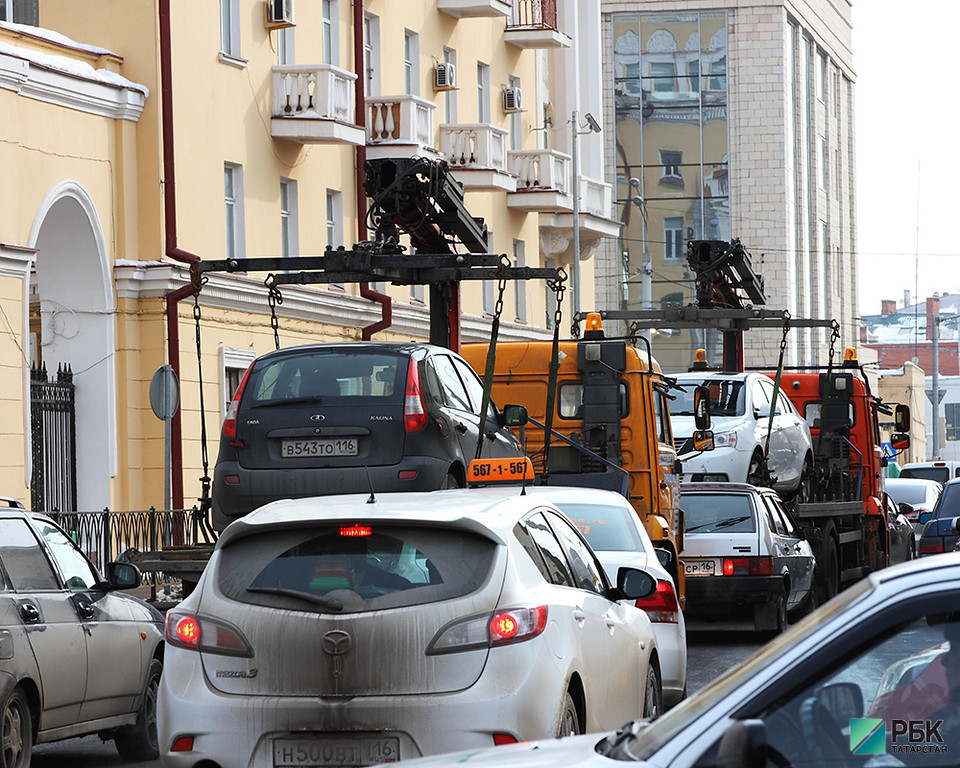 В Татарстане тарифы на  эвакуацию автомобилей вырастут трижды