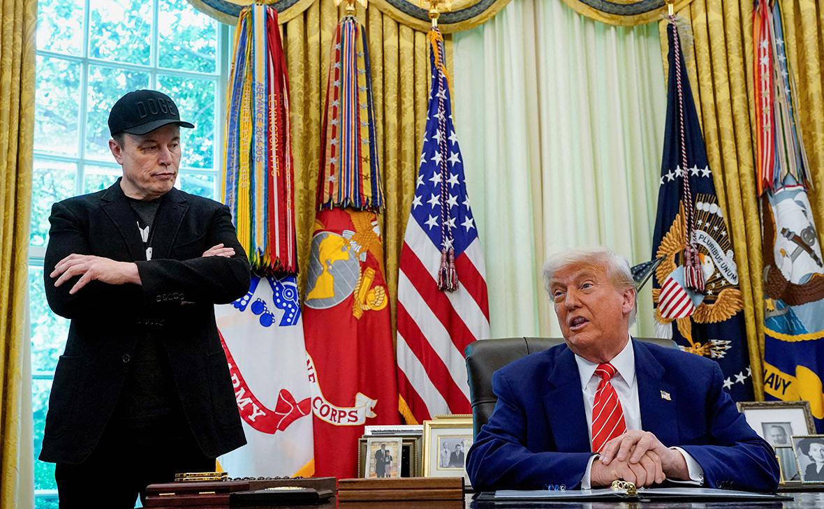 Илон Маск и&nbsp;Дональд Трамп