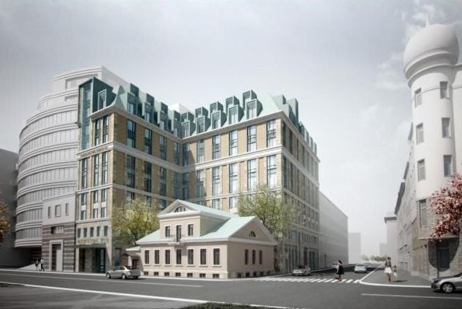Проект гостиницы на Петроградской набережной