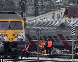 Столкновение поездов в Бельгии: пострадали 56 человек