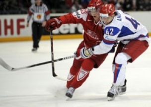 Российские хоккеисты разгромили датчан. ВИДЕО