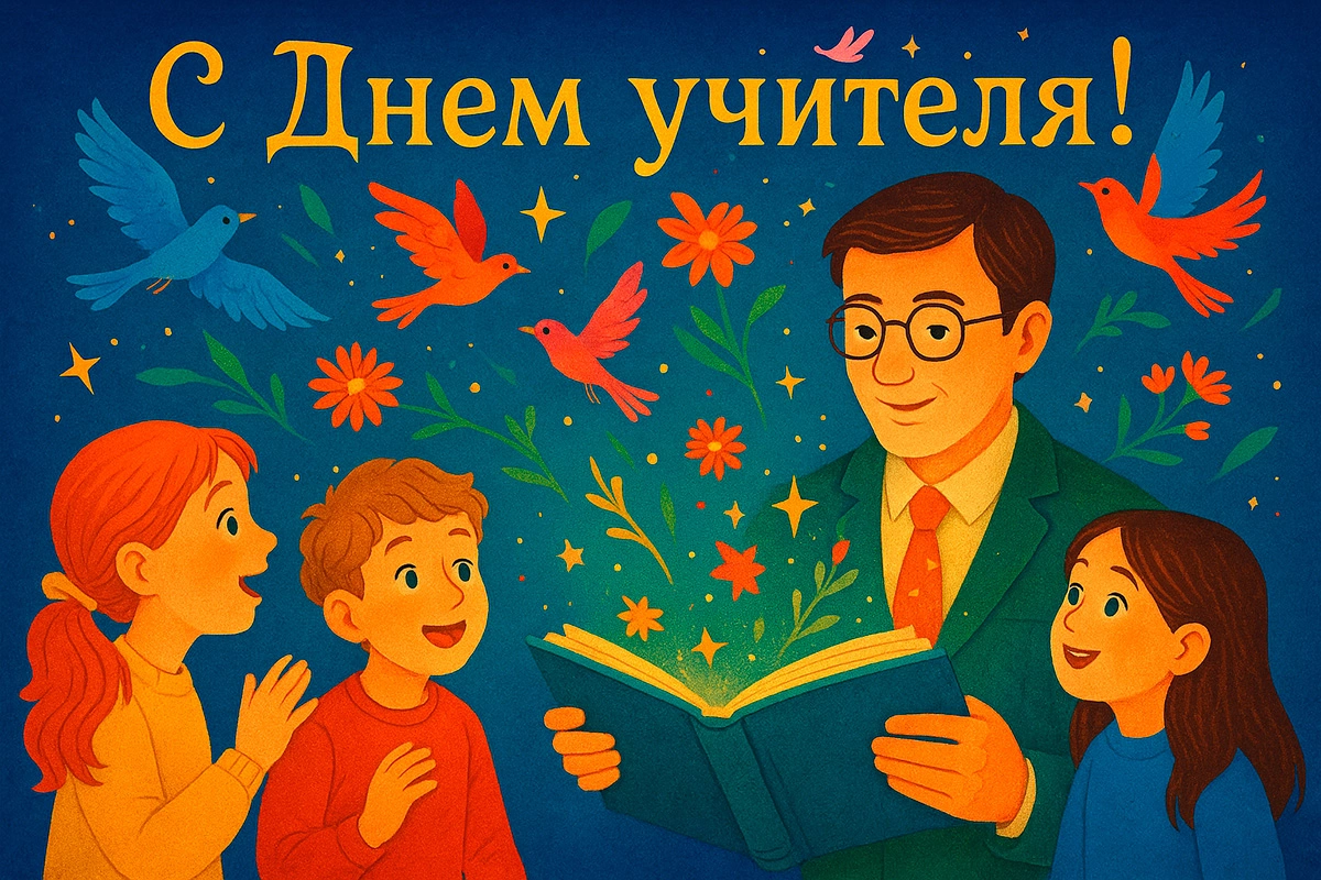 Открытки ко Дню учителя: 20 красивых и оригинальных вариантов