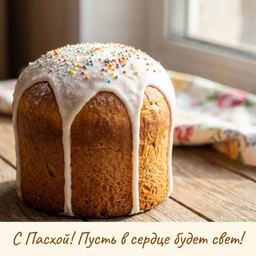 Открытки с Пасхой-2026 для родных и близких