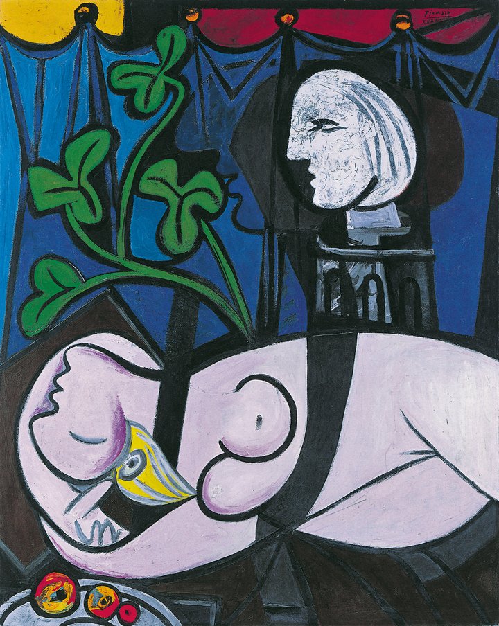 Пабло Пикассо. Nude in a Black Armchair (Nu au fauteuil noir). 1932