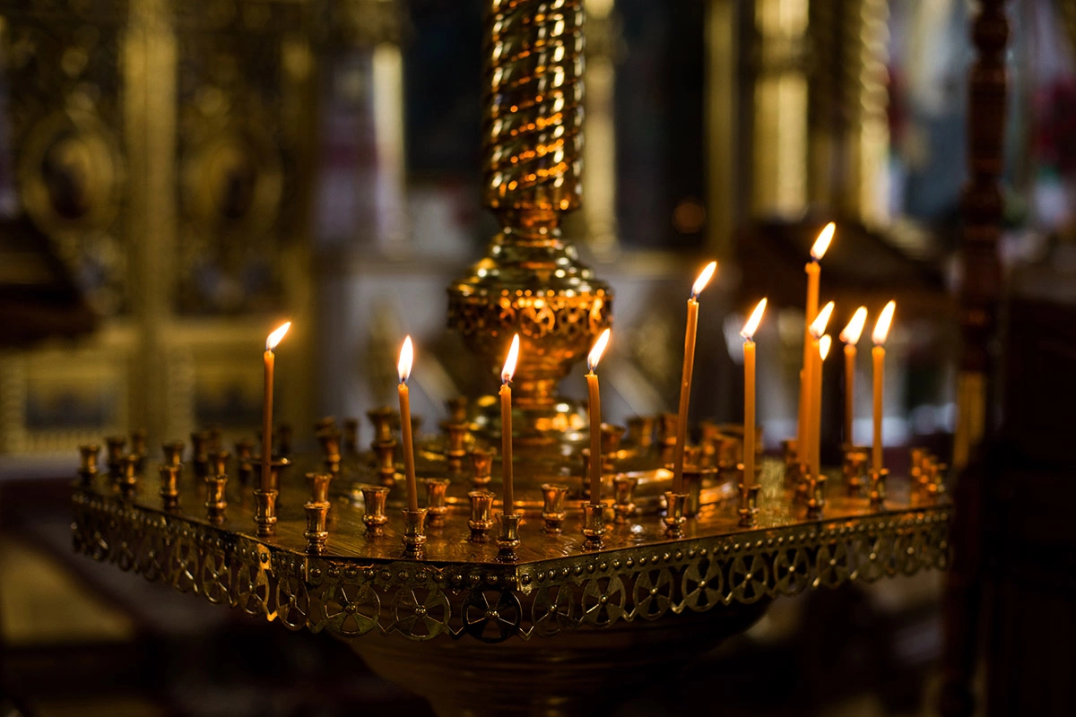 На Благовещение христиане посещают церковь