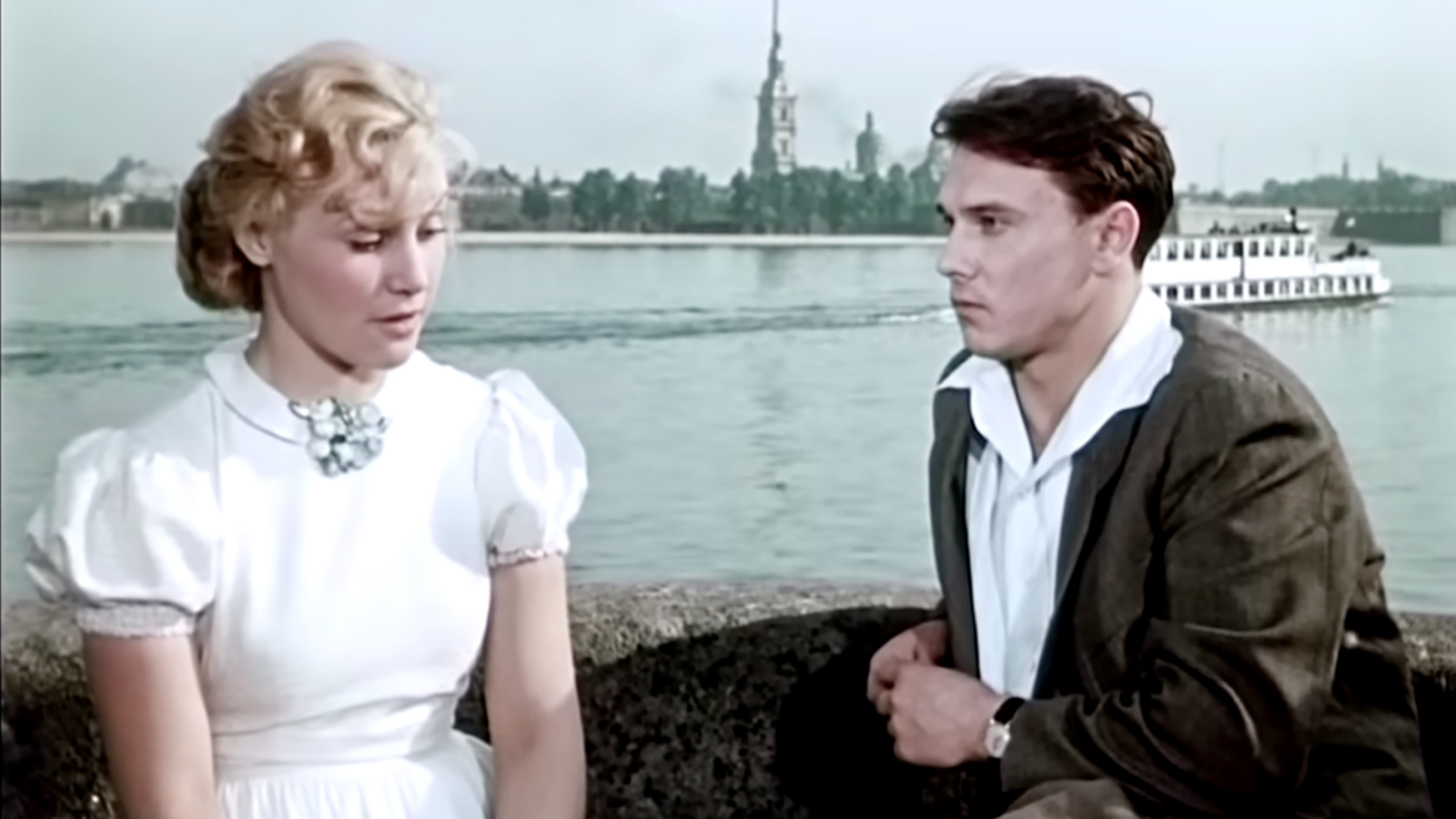 Кадр из фильма «Разные судьбы», режиссер Леонид Луков, 1956 год