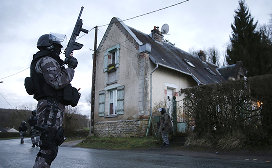 Контр-террористическая операция на северо-востоке от Парижа