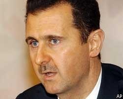 Швейцария заморозит счета президента Сирии 