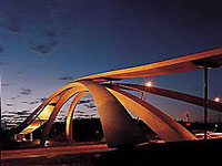 В Норвегии открыт мост, построенный по проекту Леонардо да Винчи