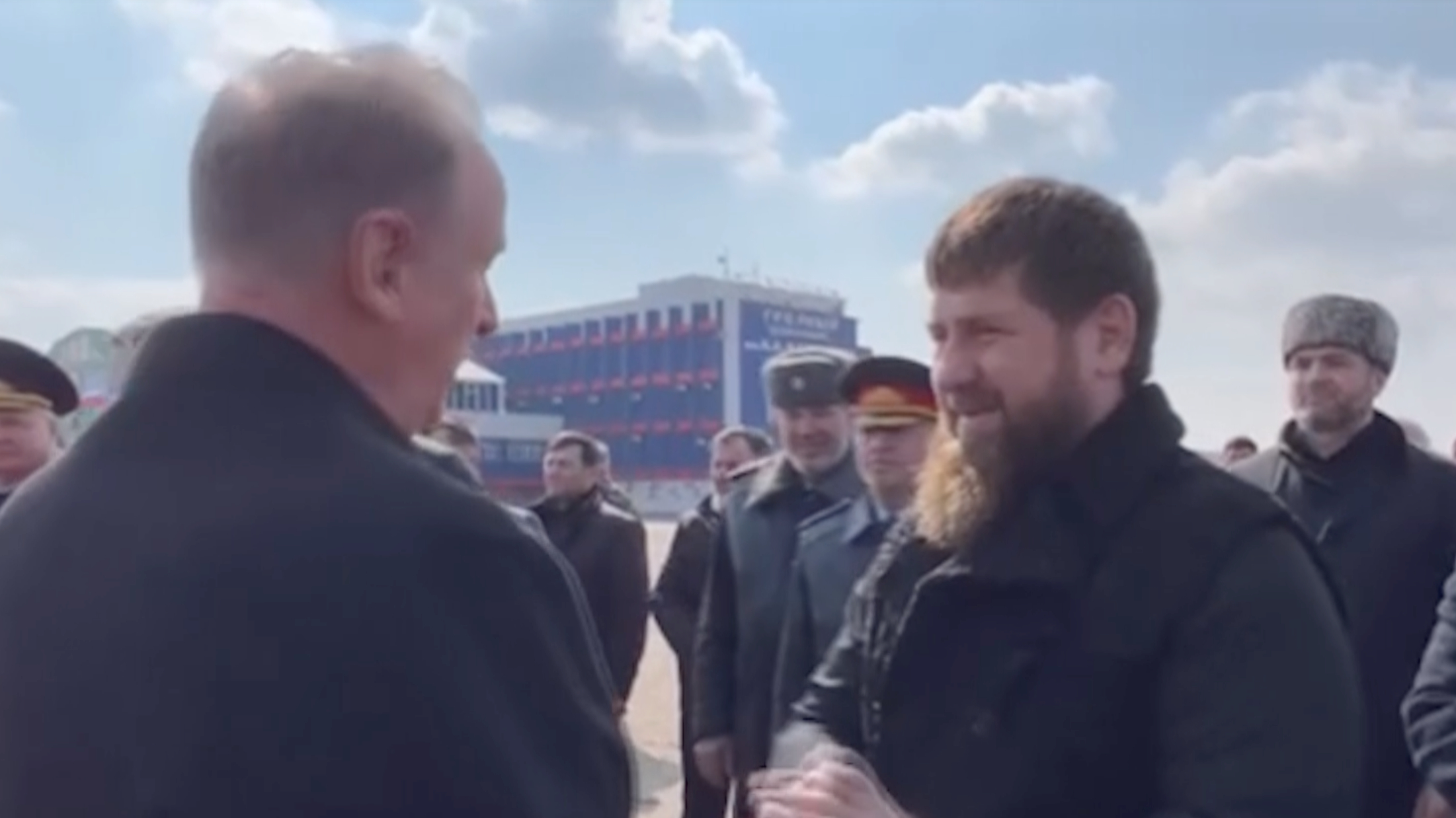 После встреч под Киевом Кадыров выложил видео из Грозного