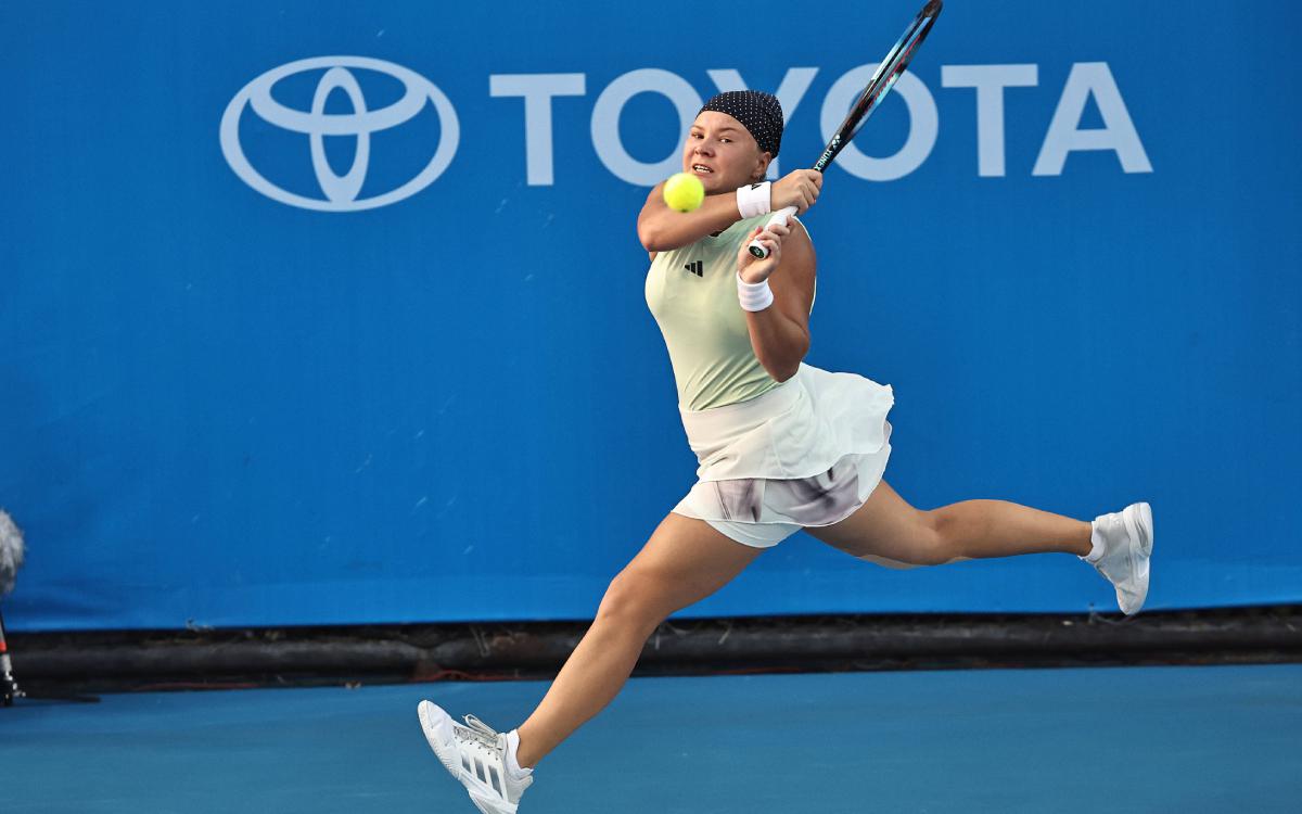 Российская теннисистка в 19 лет выиграла первый турнир WTA в карьере