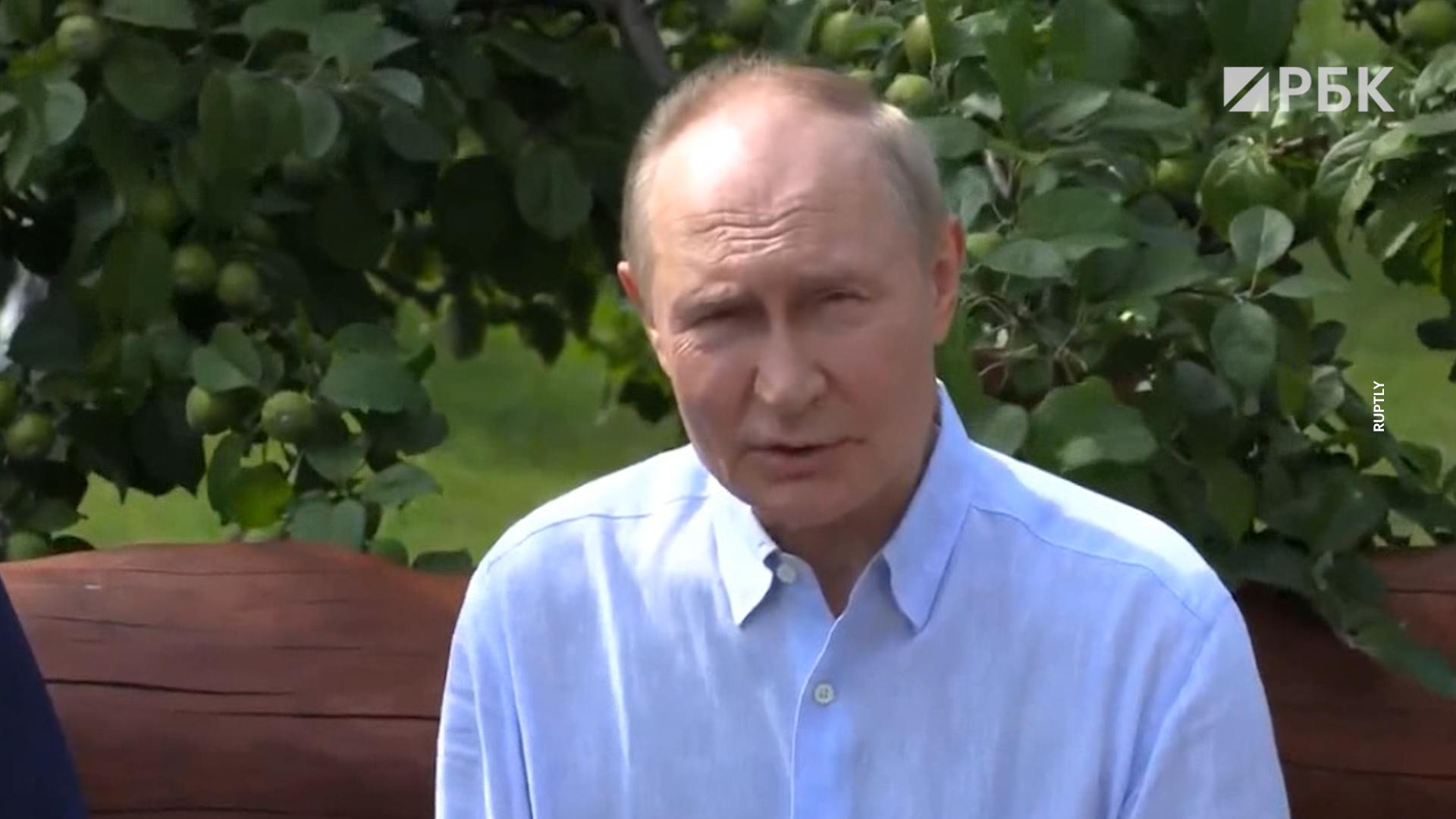 Путин заявил, что Россия «готова подождать» Украину с переговорами