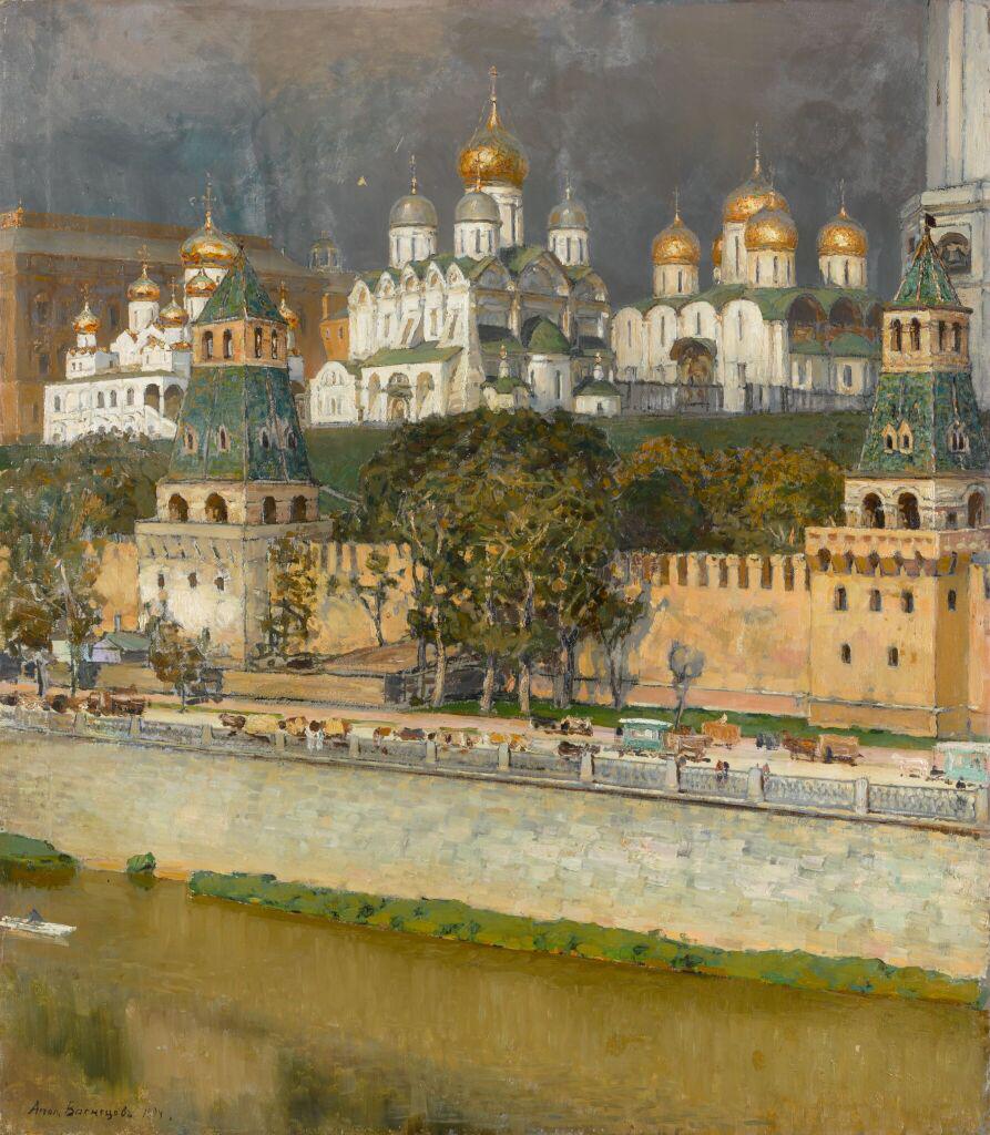 Аполлинарий Васнецов. &laquo;Московский Кремль. Соборы&raquo;, 1894