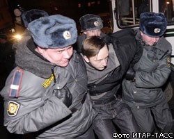 Задержанных на митинге в центре Москвы отпустили 