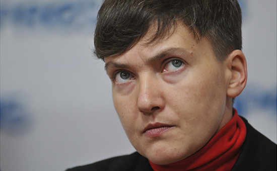 Депутат Верховной рады Украины Надежда Савченко


