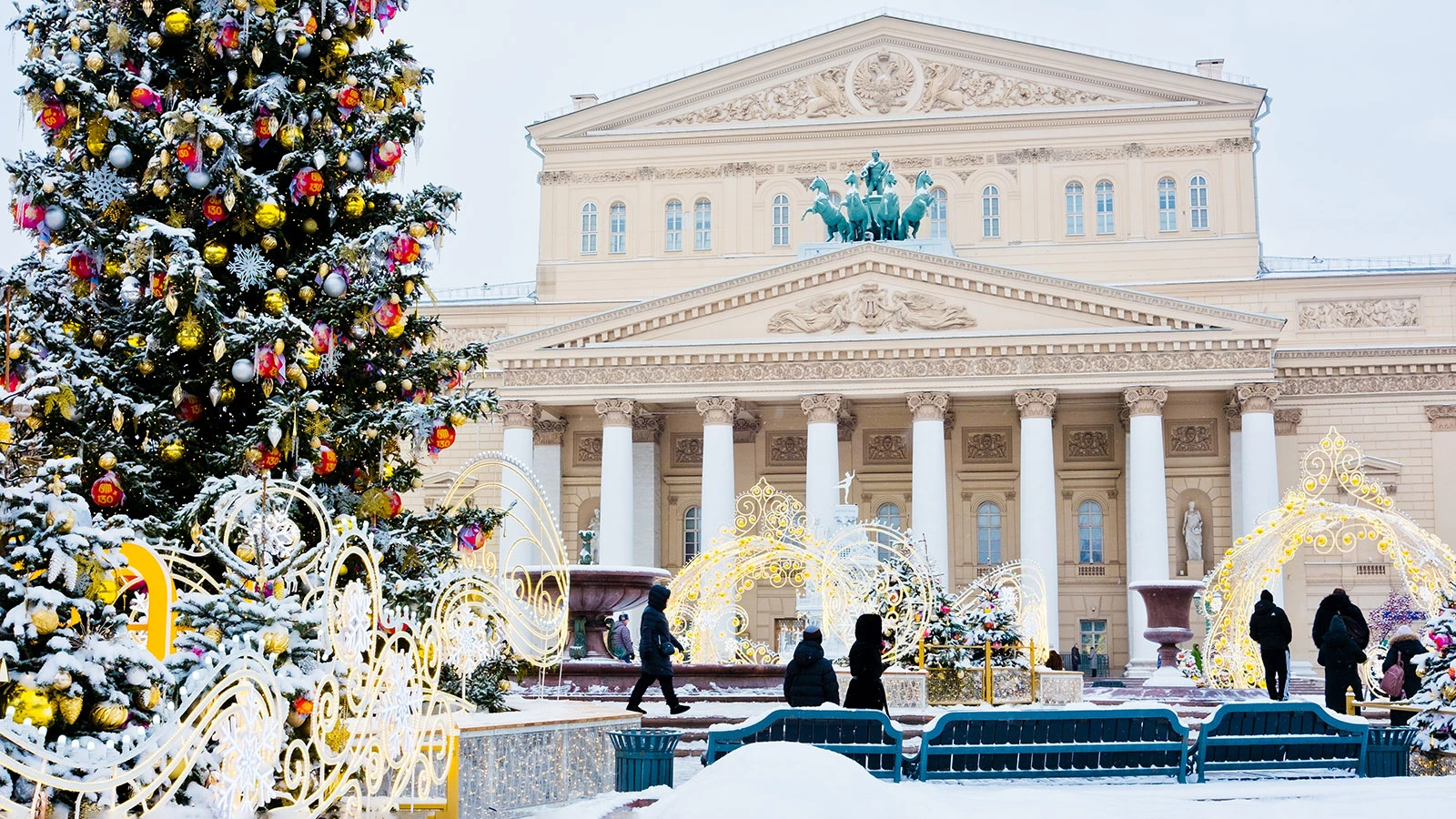 Вид на Большой театр, Москва