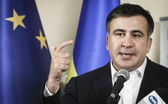 Глава Одесской областной администрации Украины Михаил Саакашвили