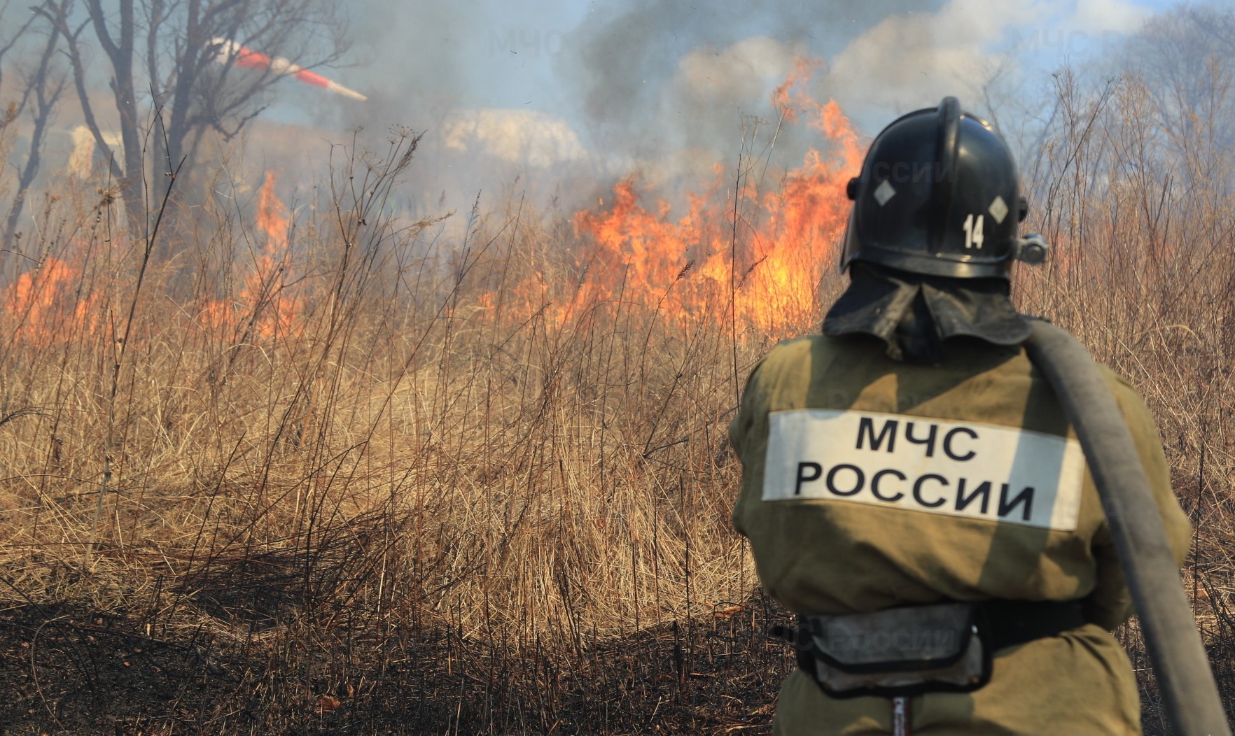 В Уссурийске горит городская свалка — РБК