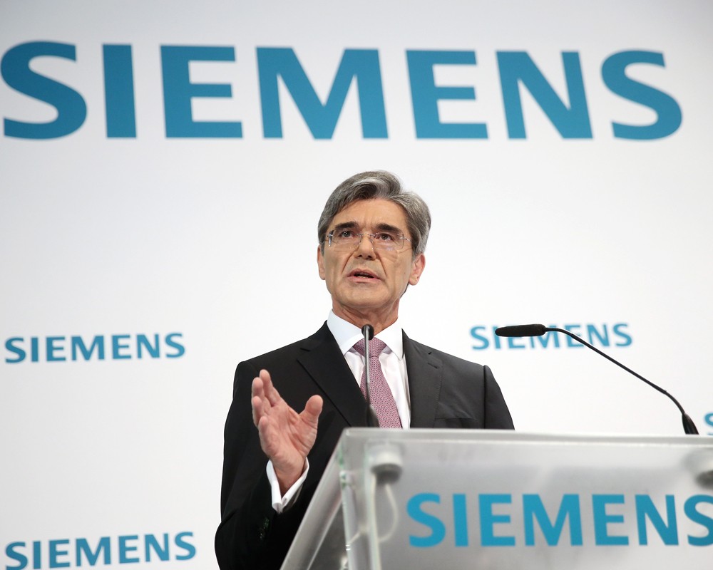 Президент Siemens AG Джо Кэзер