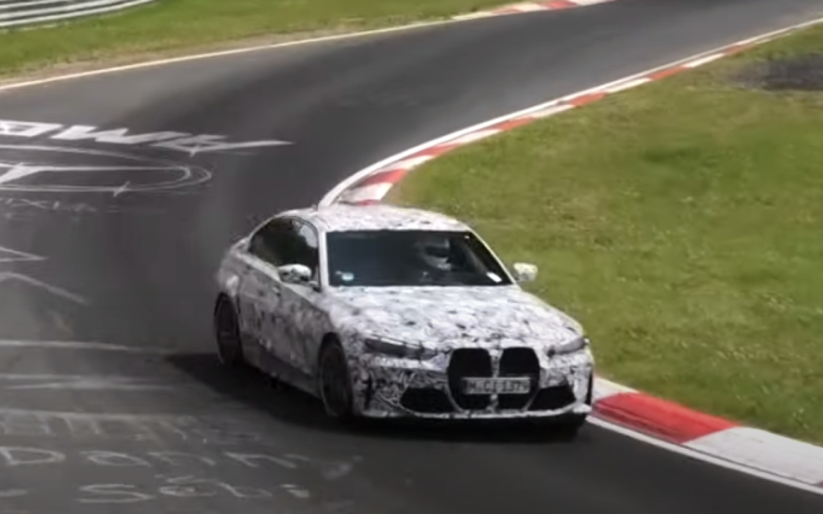 BMW вывела на Нюрбургринг самую экстремальную версию новой M3. Видео