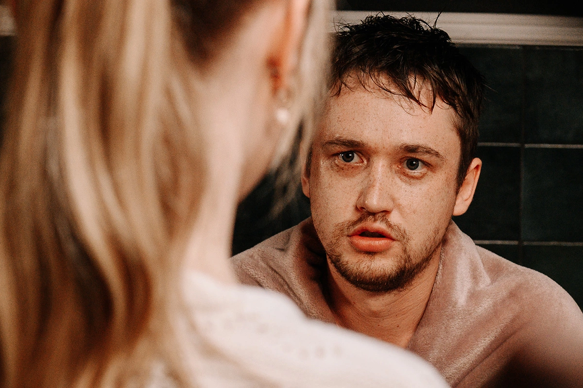 Фото со съемок фильма «Жека Рассел»