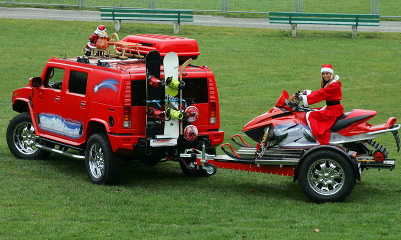 Санта-Клаус продался ради Hummer H2 от GeigerCars