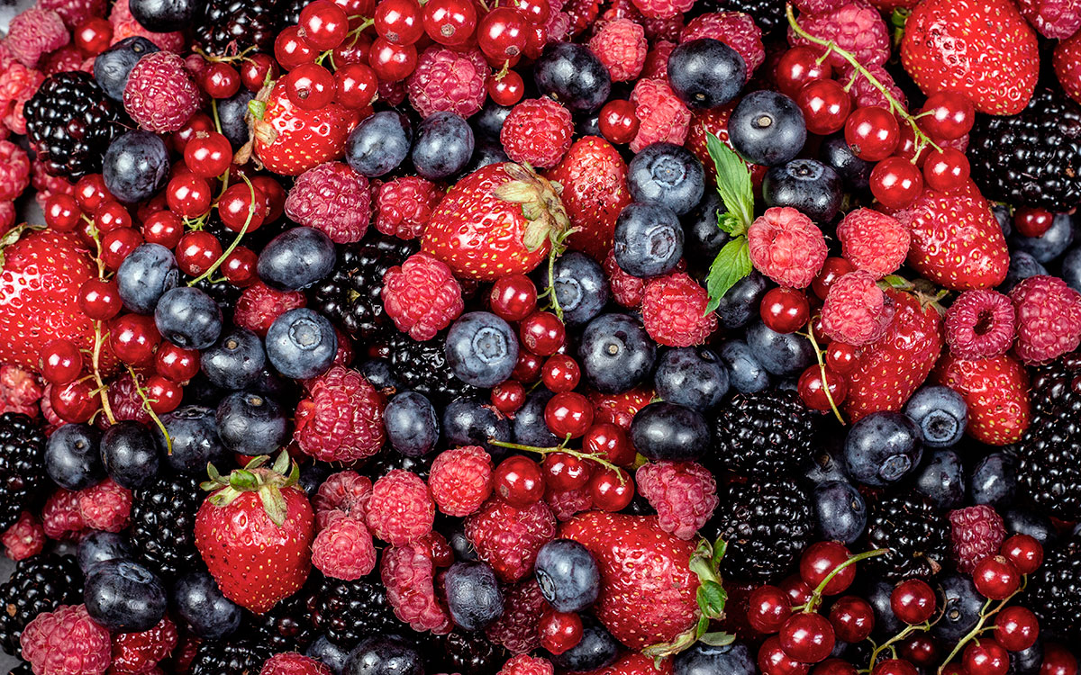 Красивые фотографии фруктов и ягод