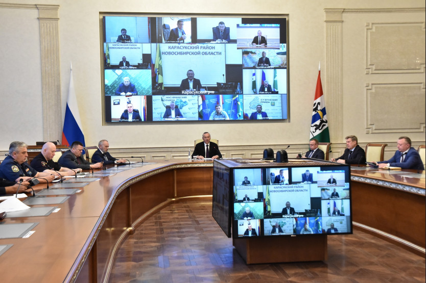 Оперативное совещание в правительстве региона 14 августа