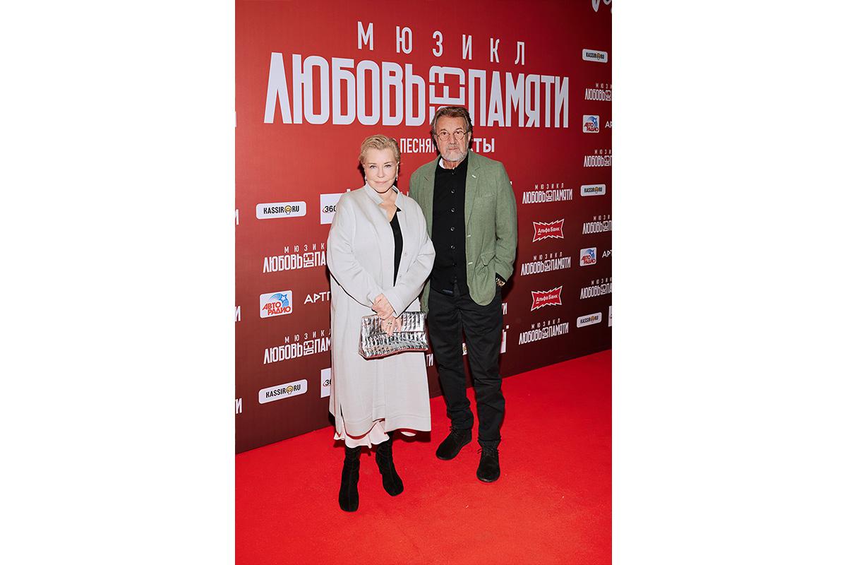 Леонид Ярмольник с супругой