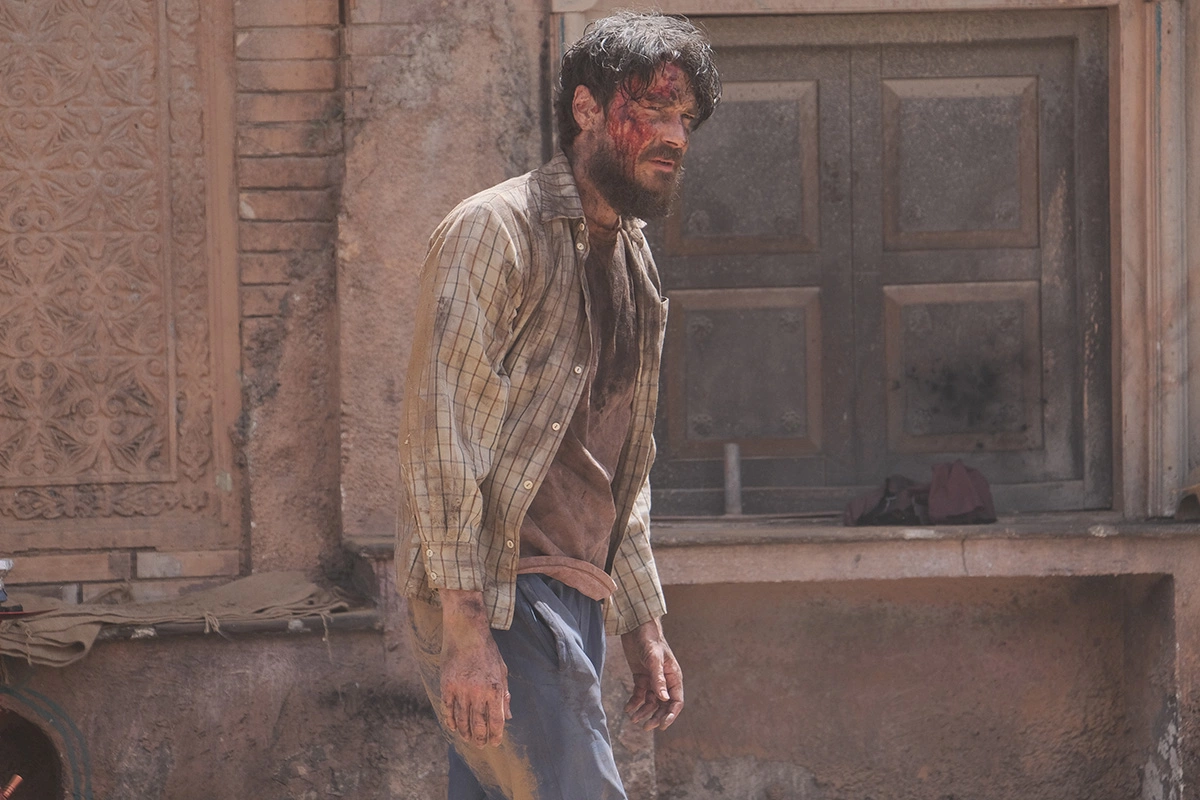 Фото со съемок сериала «Заложник»