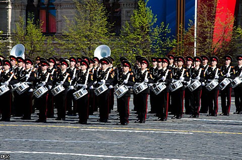 Репетиция парада Победы в Москве