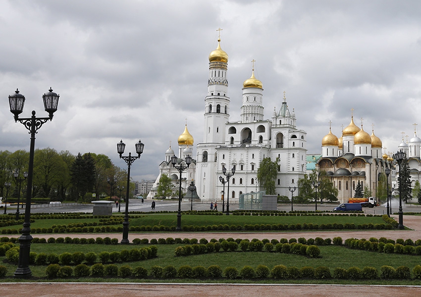 На месте снесенного корпуса Кремля открылся парк