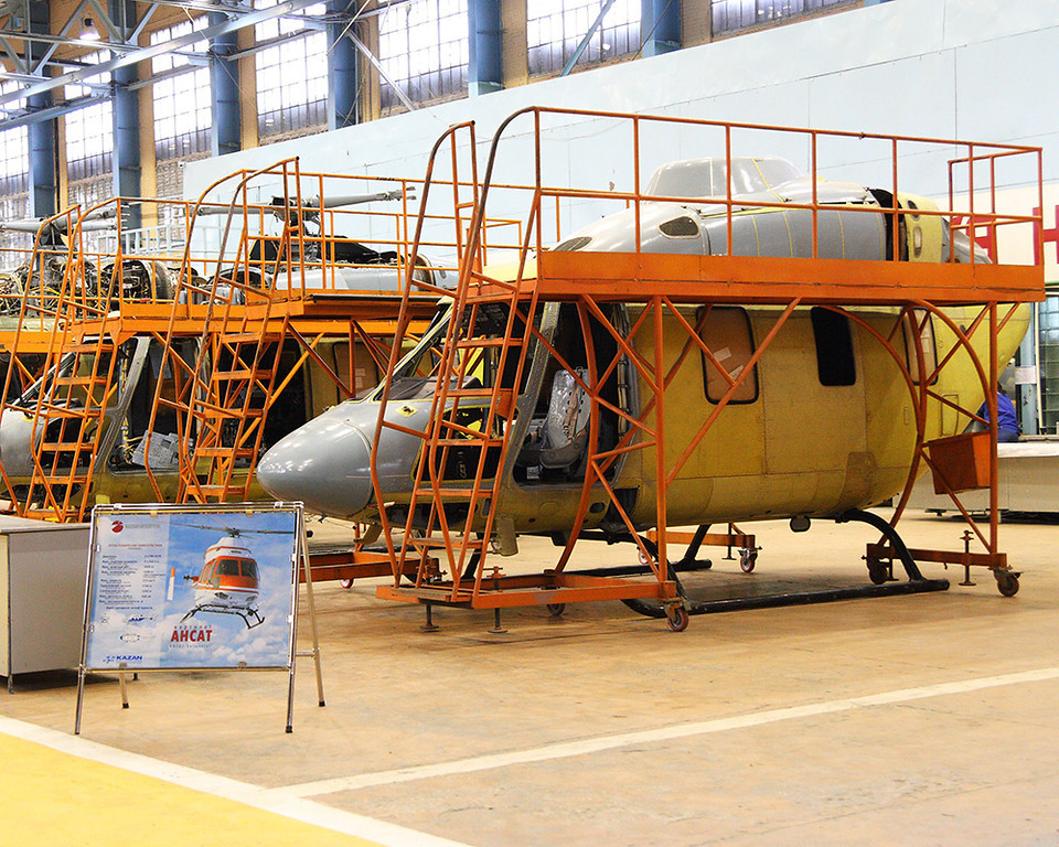 Татарстан планирует вывести вертолет «Ансат» на рынок Индии