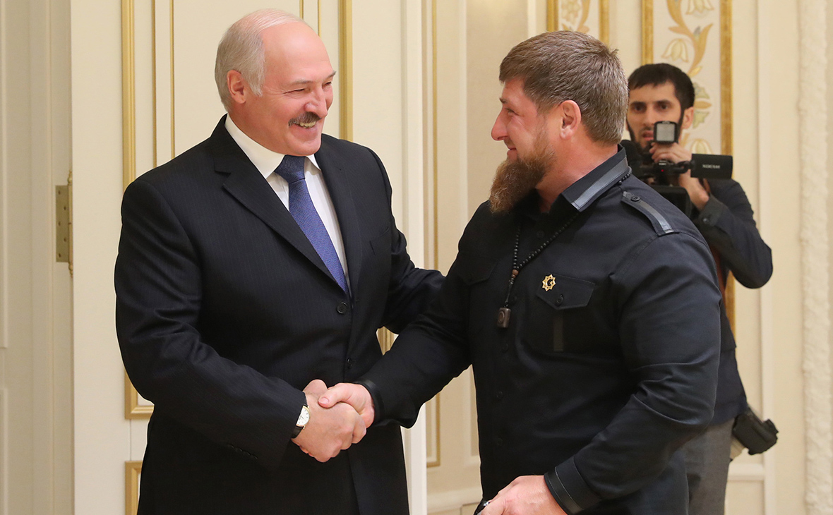 Александр Лукашенко и Рамзан Кадыров. Сентябрь 2017 года