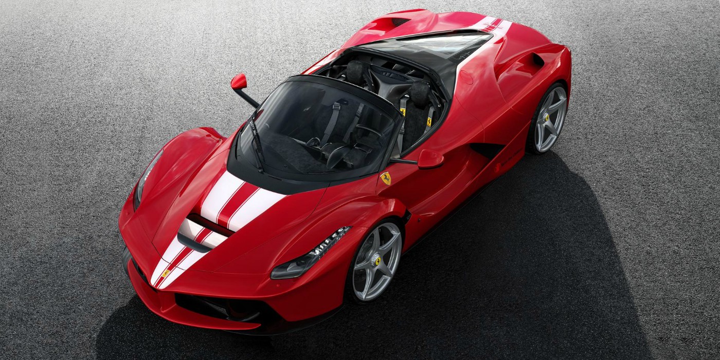 Ferrari выпустила последний экземпляр суперкара LaFerrari Aperta