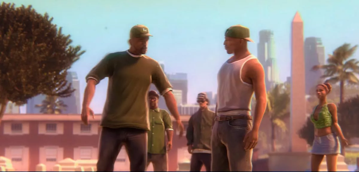 <p>Скриншот из игры Grand Theft Auto: San Andreas</p>