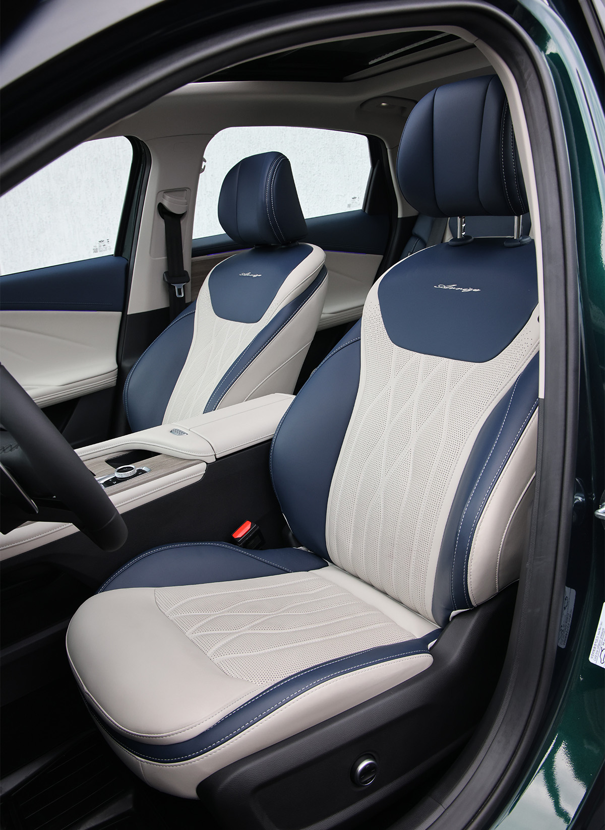 У сидений кожаная отделка, есть электрическая регулировка положения водительского сиденья в шести направлениях с функцией памяти. Кроме&nbsp;того, передние сиденья оборудованы вентиляцией