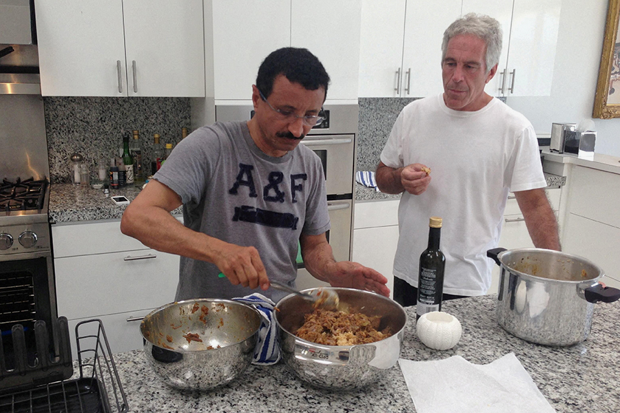 Султан Ахмед бин Сулайем и Джеффри Эпштейн