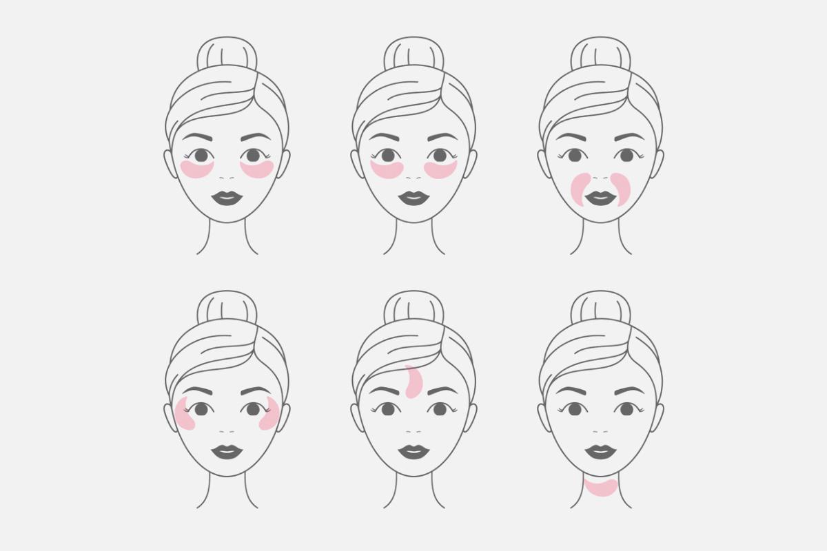 Патчи для глаз универсальны, и их можно использовать на любых других участках лица и шеи