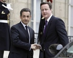 Н.Саркози и Д.Кэмерон прибыли в Триполи обсуждать демократию