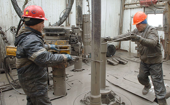 На буровой Ванкорского нефтяного месторождения ОАО НК «Роснефть», 2007 год