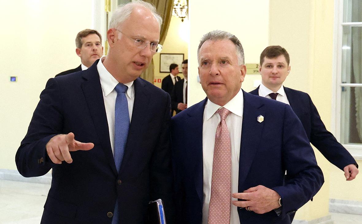 Кирилл Дмитриев и Стив Уиткофф