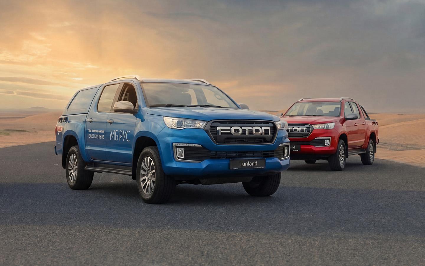 Объявлены цены Foton Tunland G7 с новым мотором. Он потерял в мощности