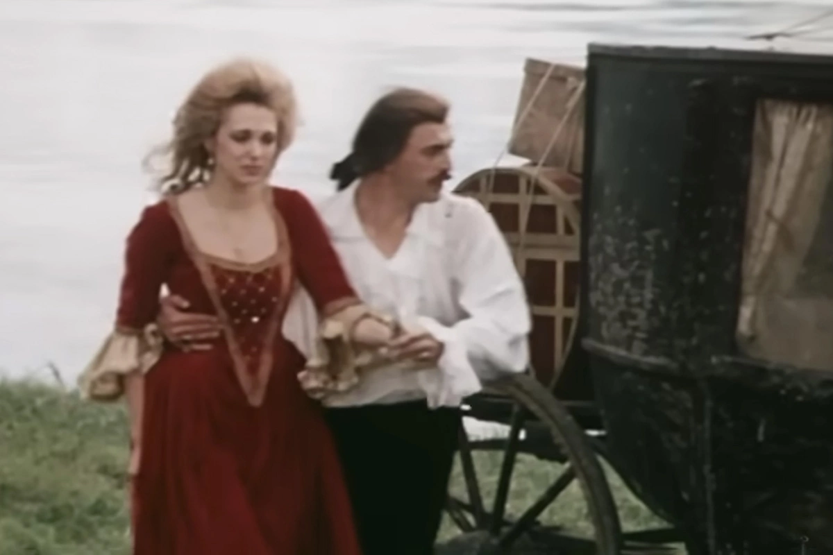 Кадр из телесериала «Гардемарины, вперед!», режиссер Светлана Дружинина, 1988 год