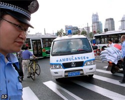 В метро Шанхая столкнулись два поезда 