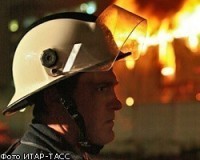 Пожар в жилом доме на северо-западе Москвы