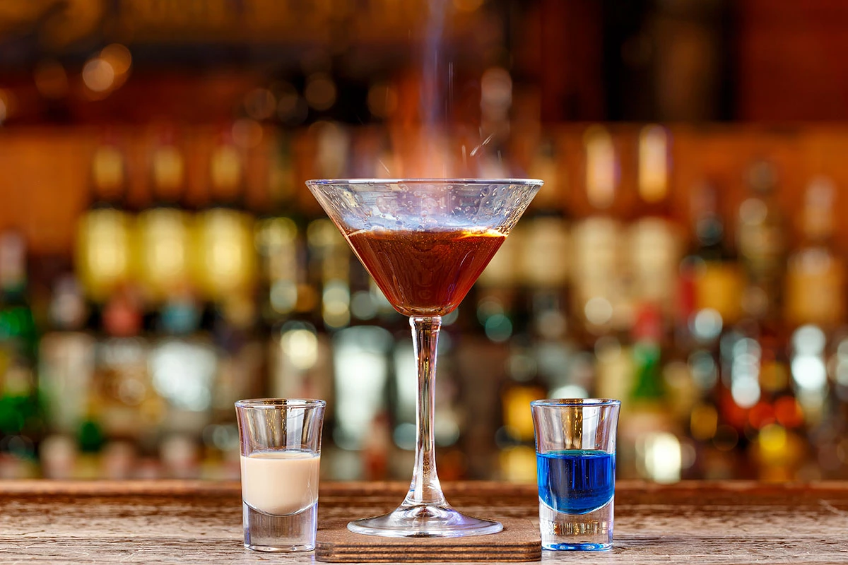 Коктейль Flaming Lamborghini